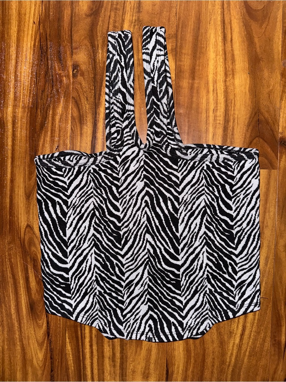 FP MOVEMENT Flutter Kick Tank /Zebra Print Cropped Tank Top - 2colors NWOT - Picture 13 of 14